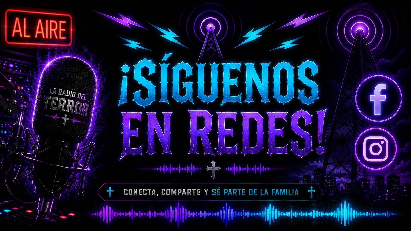 Síguenos en redes